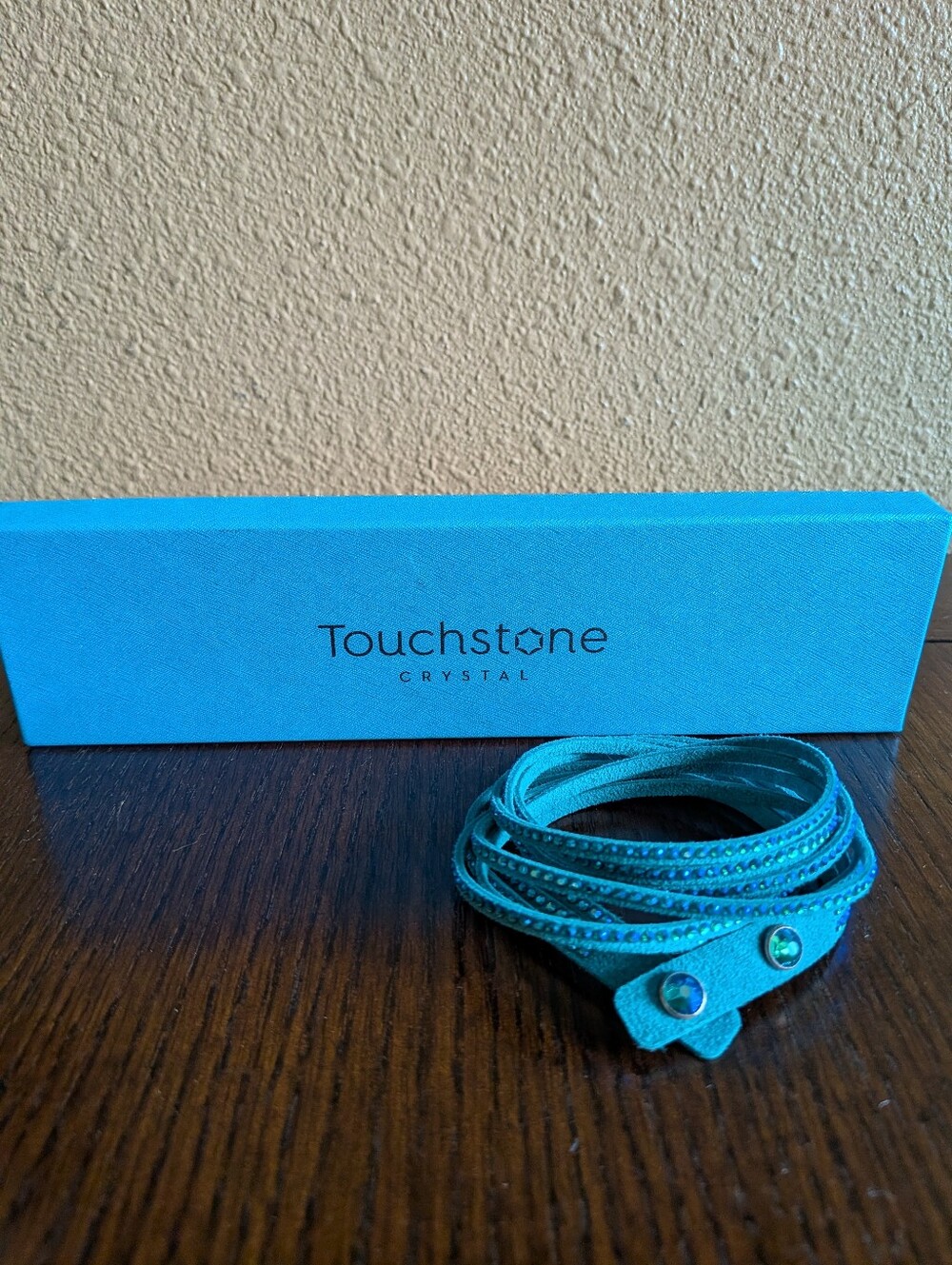 Touchstone Crystal Wrap Star Bracelet